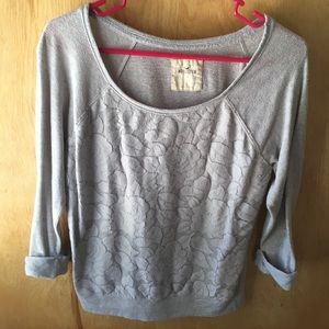 Hollister 3/4 length sleeve top